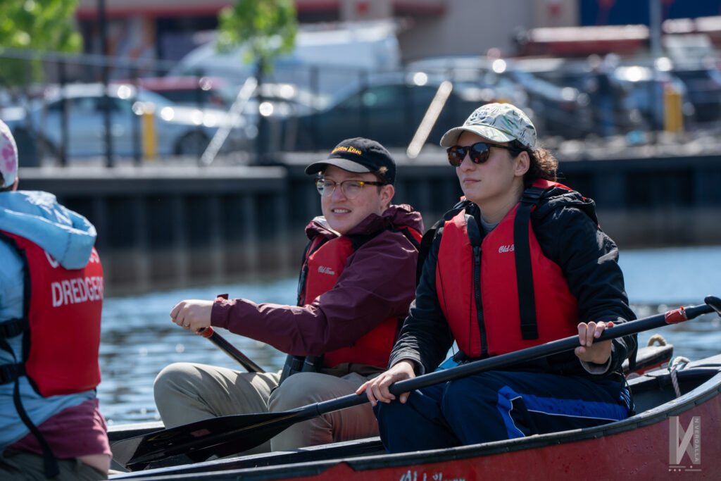 Paddling and birding.